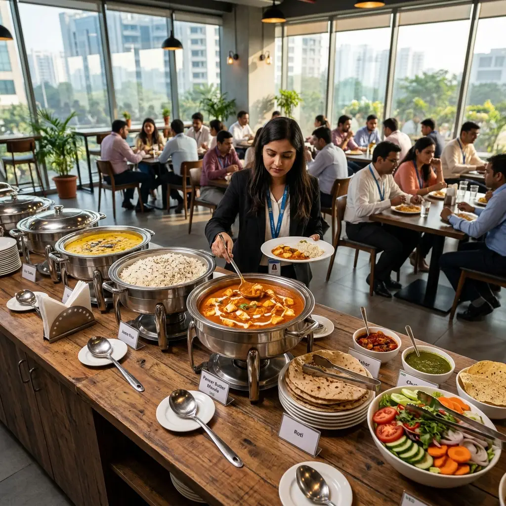 In-office catering Delhi